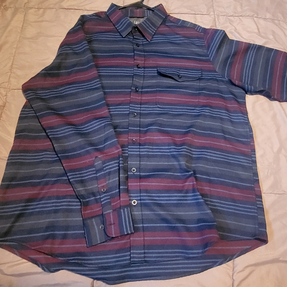 Men's long sleeve button down